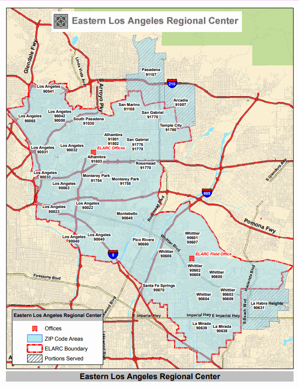 Service Area Map