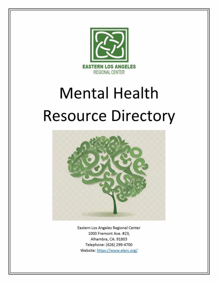 ELARC_Mental Health Resource Directory_Page_01